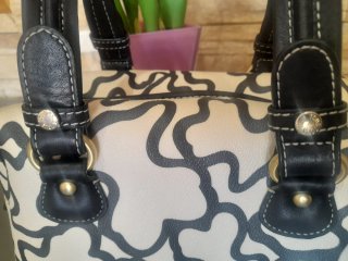 Bolso Tous Beige y Negro Original