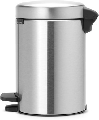 Brabantia cubo de basura pedal acero mate