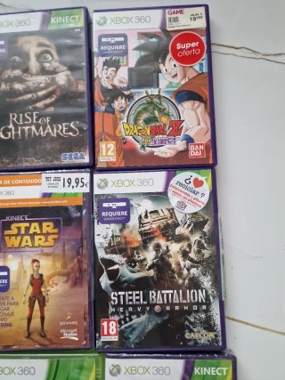 Lote 11 Juegos Xbox 360 Kinect