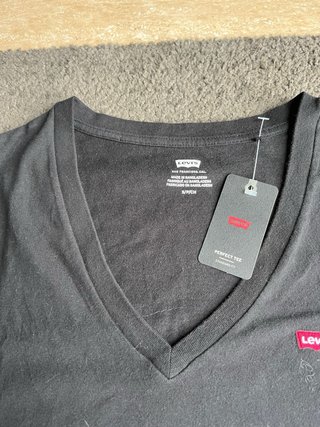 Camiseta Levi's Mujer Talla S Negra