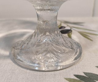 Set di 6 eleganti coppe da dessert in vetro