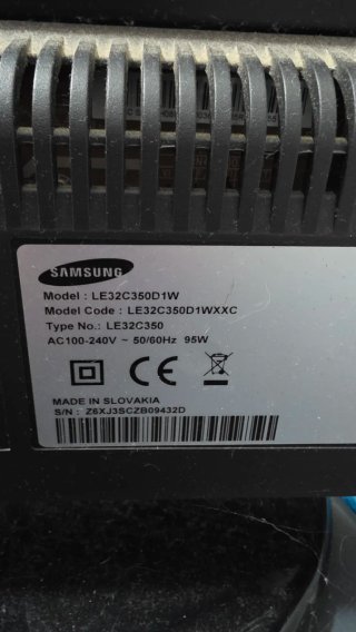 TV televisión Samsung 32' LCD HDTV TDT Negro