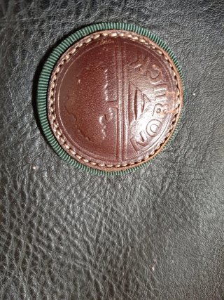 Neceser Piel Nobuck Negro y Marrón