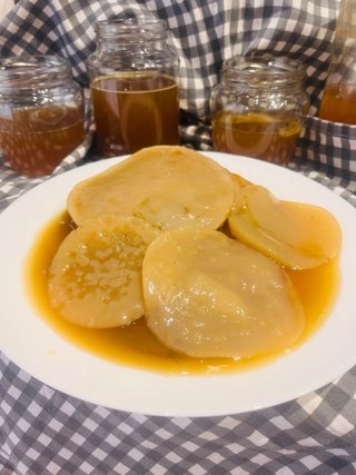 Scoby y arrancador kombucha.