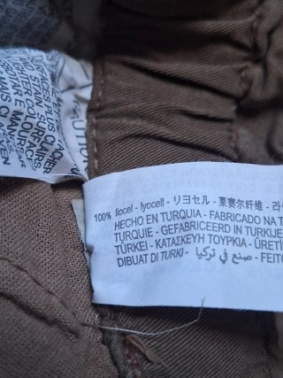 Pantalón Zara T S Verde Oliva