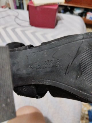 Sandalias de tacón negras
