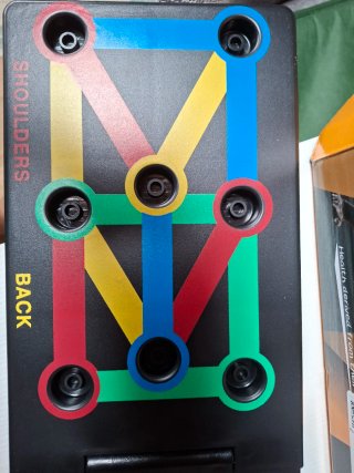 Push Up Board Nuova ancora imballata mai usata.