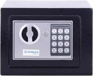 Caja fuerte digital pequeña negra Donau Tech