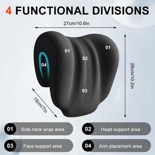 Cojín cervical ergonómico espuma viscoelástica