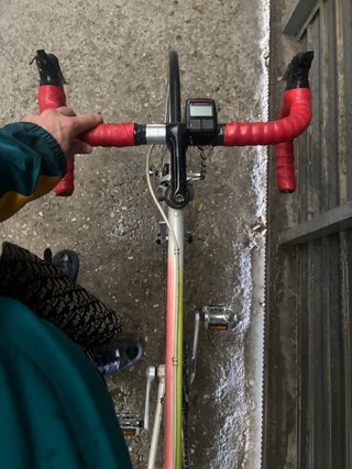 Bici urbana vintage acero manillar drop