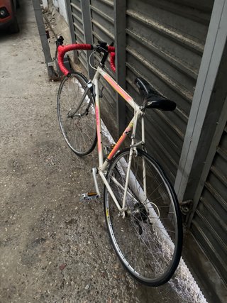 Bici urbana vintage acero manillar drop