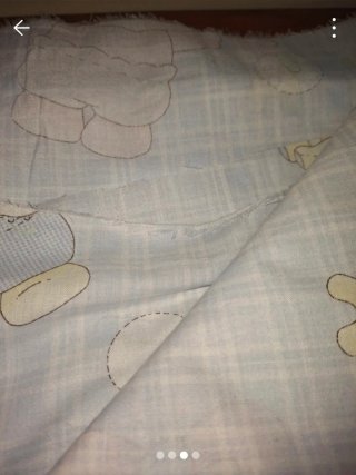 Retal Tela infantil ositos y abecedario