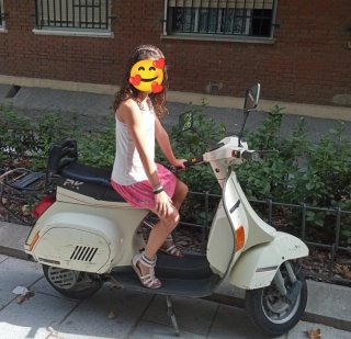 Vespa 125 Plurimatic Automática Beige