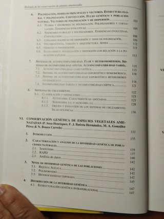 Biología de la conservación de plantas amenazadas
