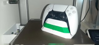 Soporte mando PS5 con escudo Elche CF