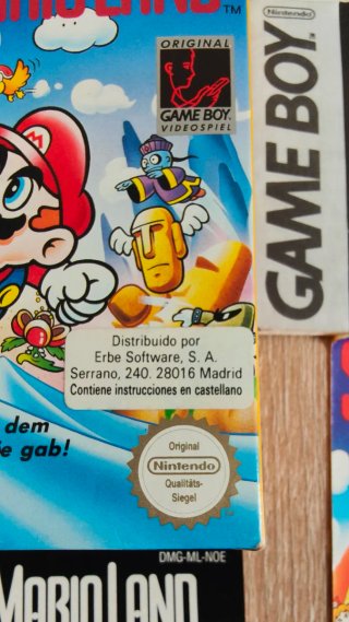 Super Mario Land Game Boy Raro (Alemán/Español)