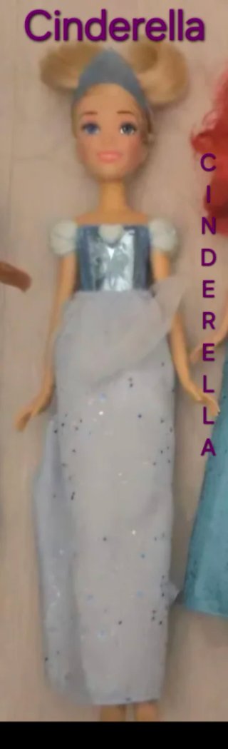 Muñecas Barbie Princesas Disney