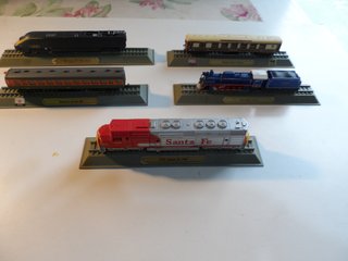 5 Locomotoras Estáticas Escala N