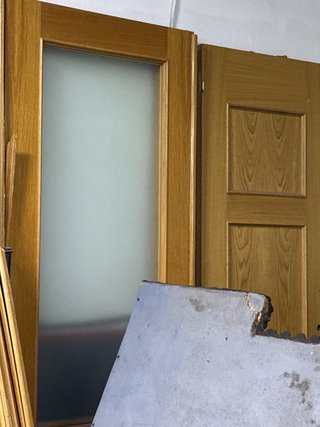 Puertas de interior de haya y pino