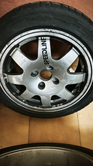 Llantas Speedline clio Williams.