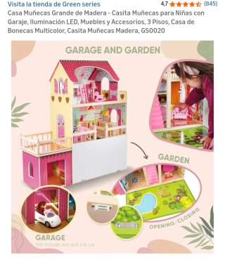 Casita de muñecas con PinyPon y coche