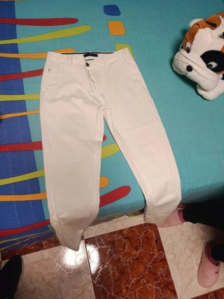 Pantalón blanco talla 38