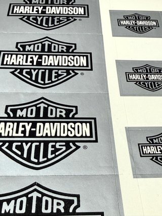 Pegatinas Harley Davidson HD Varios Tamaños