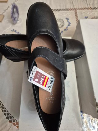 Zapatos Comfeet Negros Talla 40 Mujer