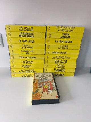 Colección 20 Películas VHS Tintín