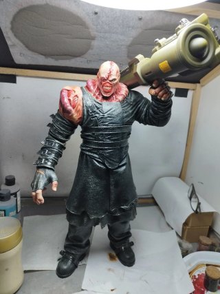 Figura Resina 1:4 Resident Evil Némesis