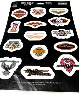 Láminas Adhesivas Harley Davidson UD401