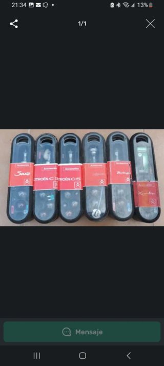 Estuches Originales Citroën Saxo C3 C5 Berlingo