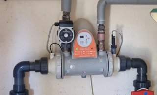 Intercambiador Heat line Caldera Piscina