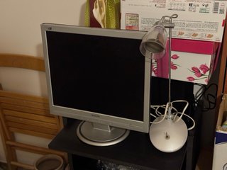 Monitor Philips 17 pollici + Lampada