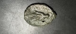 Antigua Medalla peregrino de Plomo S. XVII-XVIII