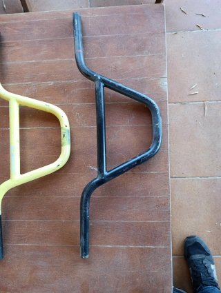 Manillar BMX Negro y Amarillo