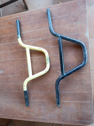 Manillar BMX Negro y Amarillo