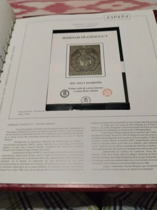 Enteros Postales España 2012 al 2020 y Homenajes