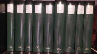 Set libri storici, enciclopedie tematiche patinate