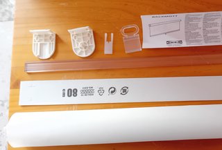 Estor Ikea BACKMOTT blanco 80x240 cm nuevo