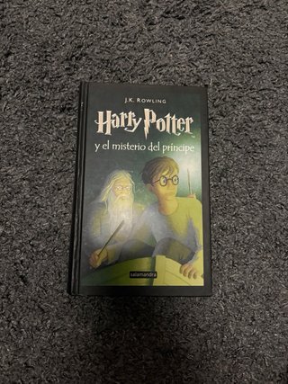 libros harry potter 6 y 7