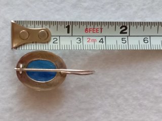 Orecchini Argento 925 con Cianite Blu