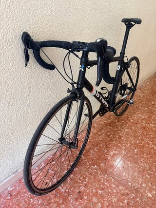 Bici carretera Btwin Triban 500 Negra