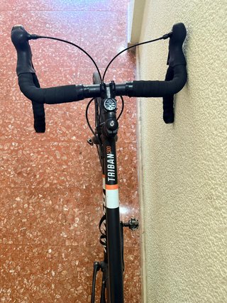 Bici carretera Btwin Triban 500 Negra