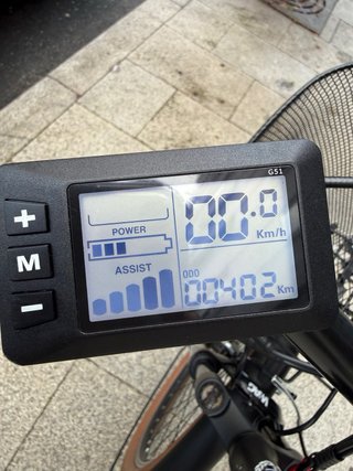 Bicicleta Eléctrica Paseo Negra