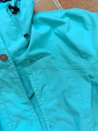 Cortavientos/Chubasquero Quechua Teal
