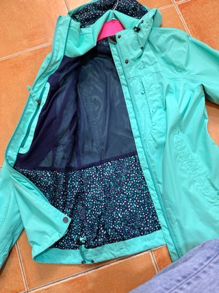 Cortavientos/Chubasquero Quechua Teal