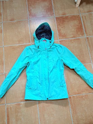 Cortavientos/Chubasquero Quechua Teal