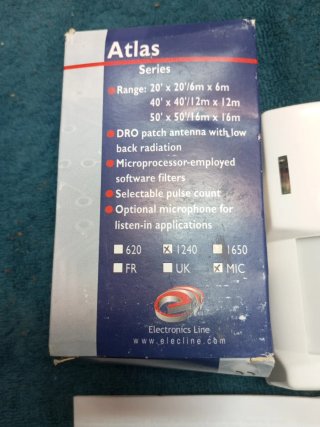 Detector Movimiento Alarma Atlas Dual Tech