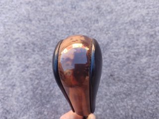 Pomo bmw e39 cuero y madera